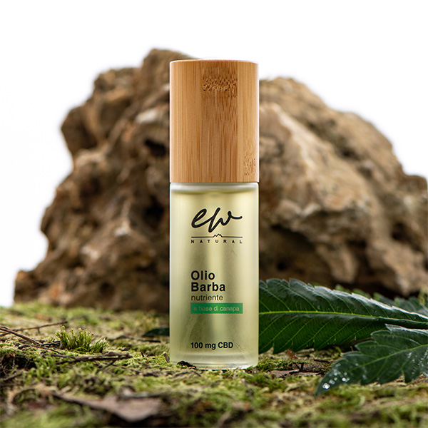 Olio Barba a base di canapa con CBD - Everweed